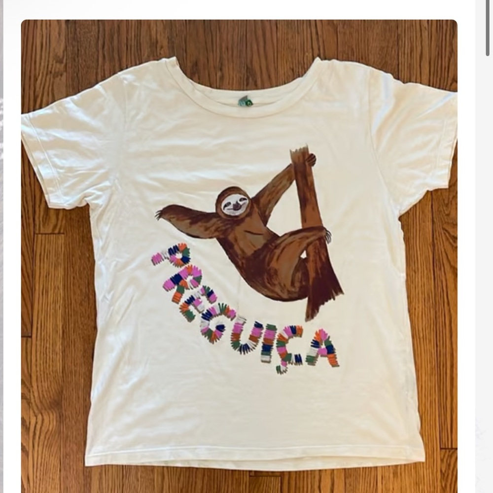 Farm Rio Bicho Preguiça T-shirt  Size M